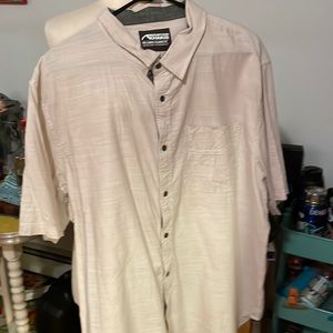 MOUNTAIN KHAKIS M’s XXL “PHELPS” SS BD SHIRT COLOR: CREAM